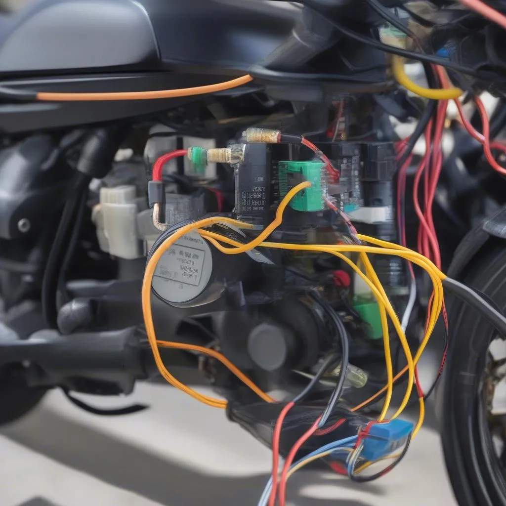 Motorcycle Alarm Wiring