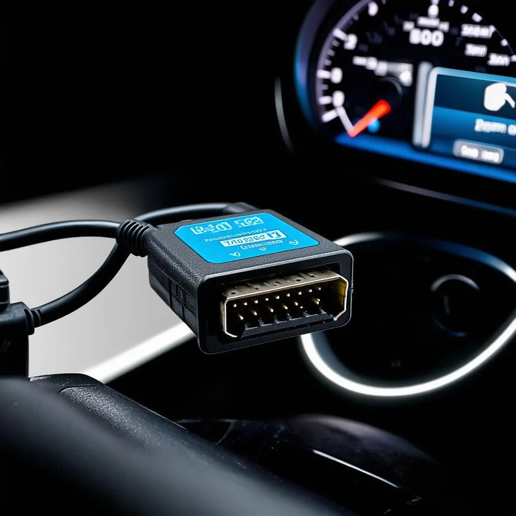 OBD2 Scanner in Use