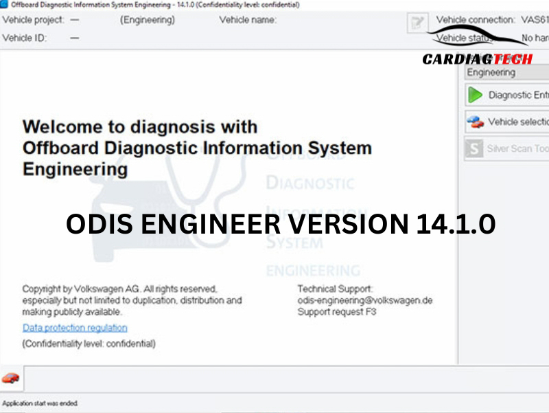 ODIS Engineer Software Version 14.1 For Car Models Up To 2022