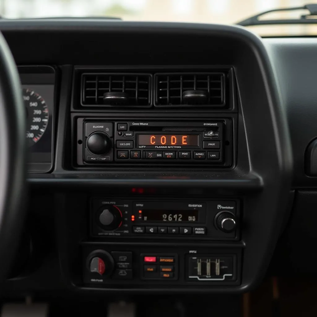 Pontiac Aztek Car Radio Dashboard