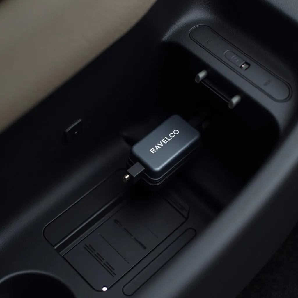 Ravelco Device Installed in a Car