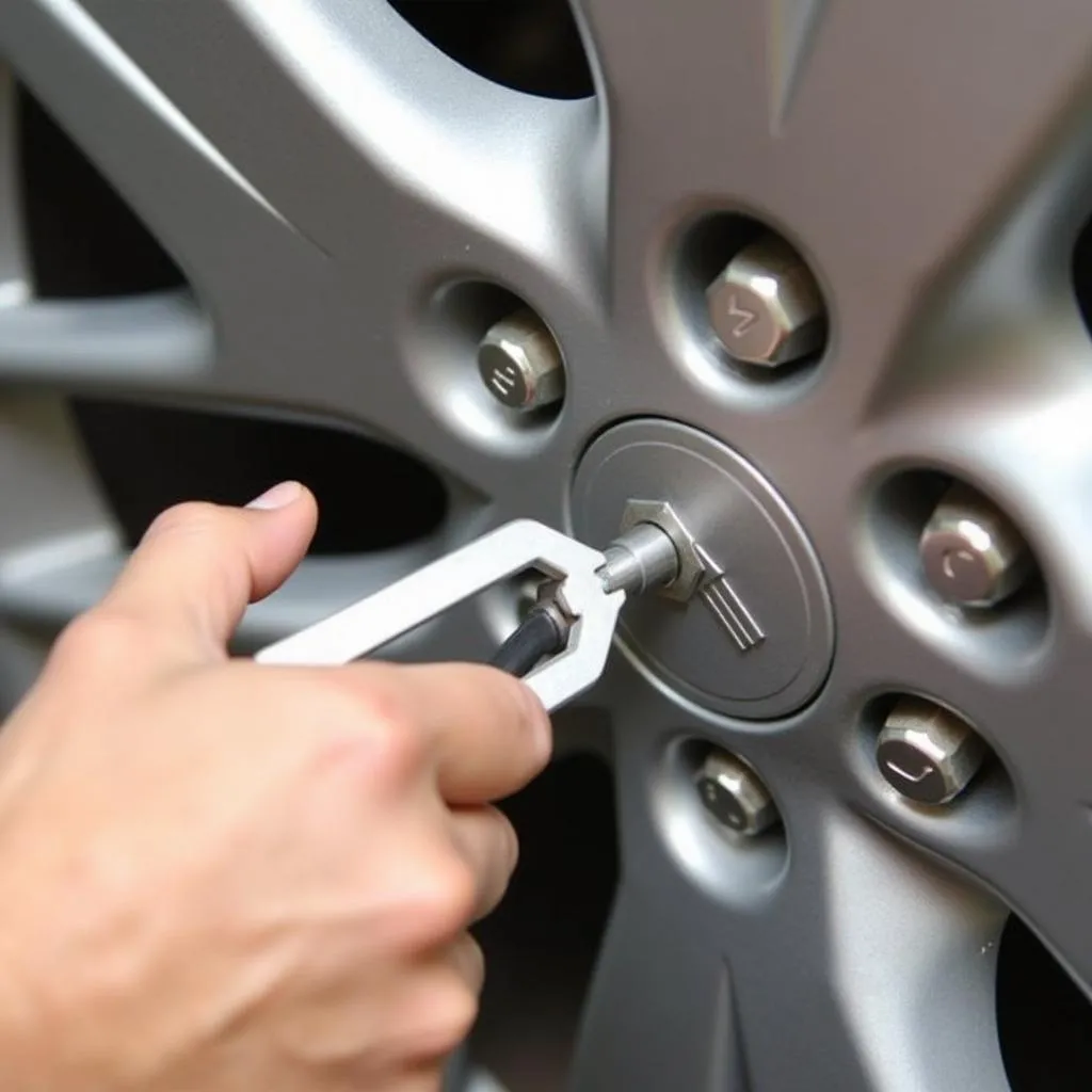 Removing Anti-theft Lug Nuts