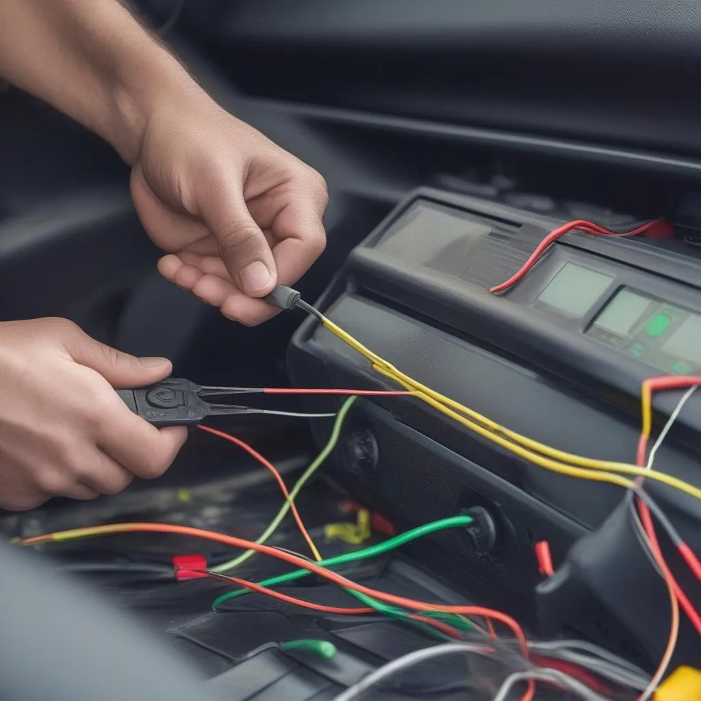 Car Alarm System Removal