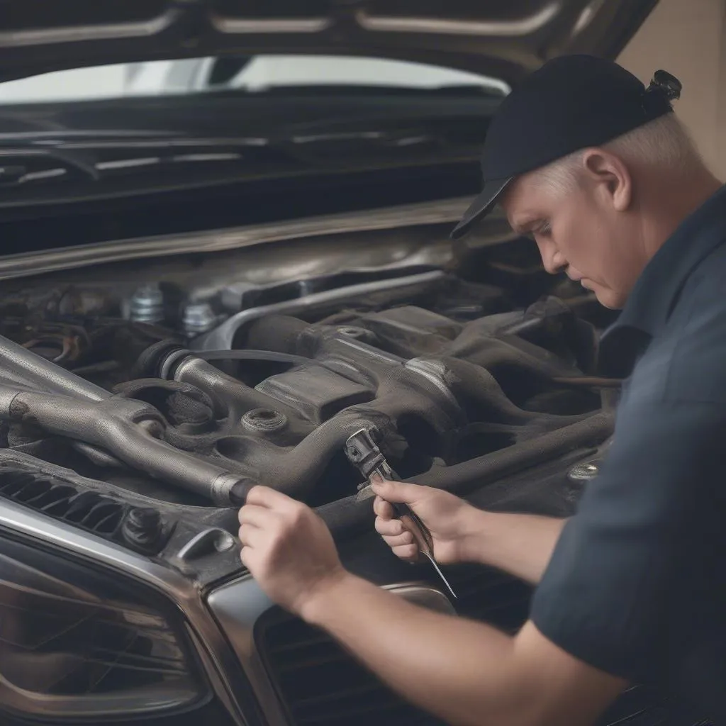 Removing Old Hood Struts