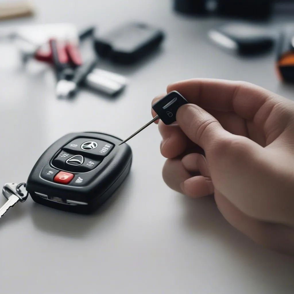 Replacing Key Fob Battery