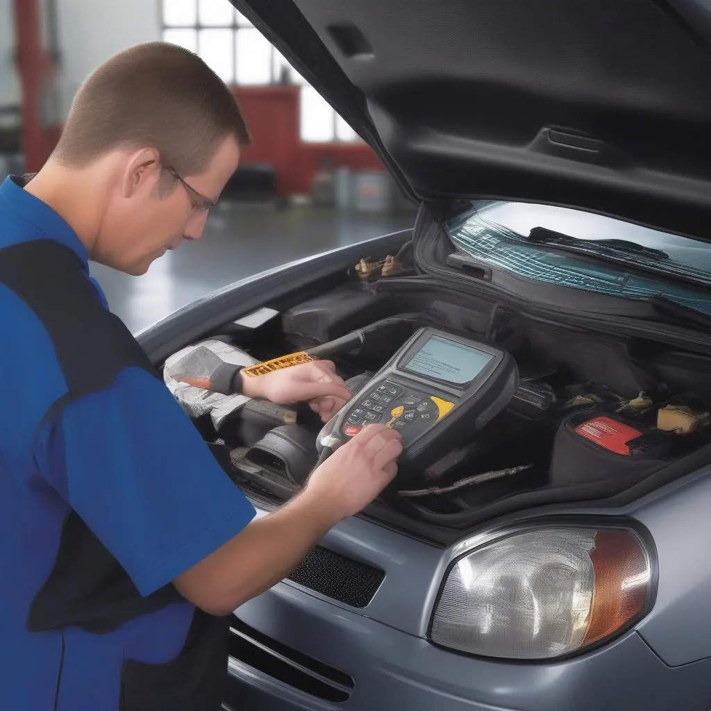 Reprogramming Chevy HHR Key Fob Using Diagnostic Tool