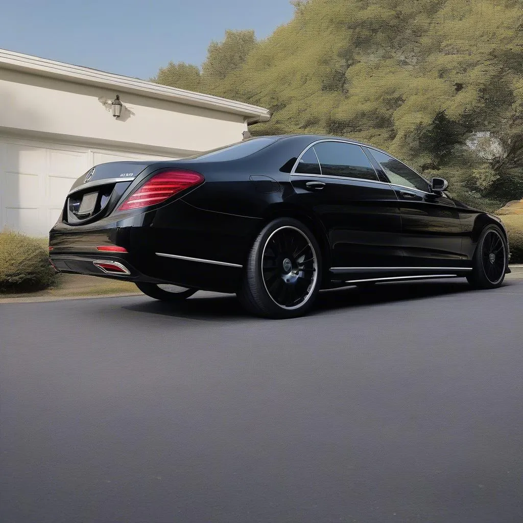 Mercedes S550 Sagging