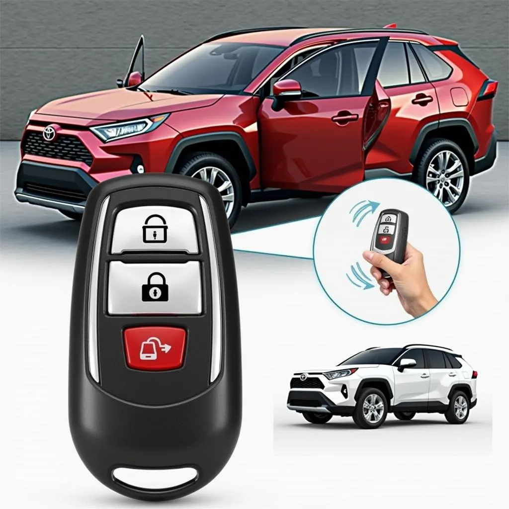 Toyota RAV4 keyless entry system