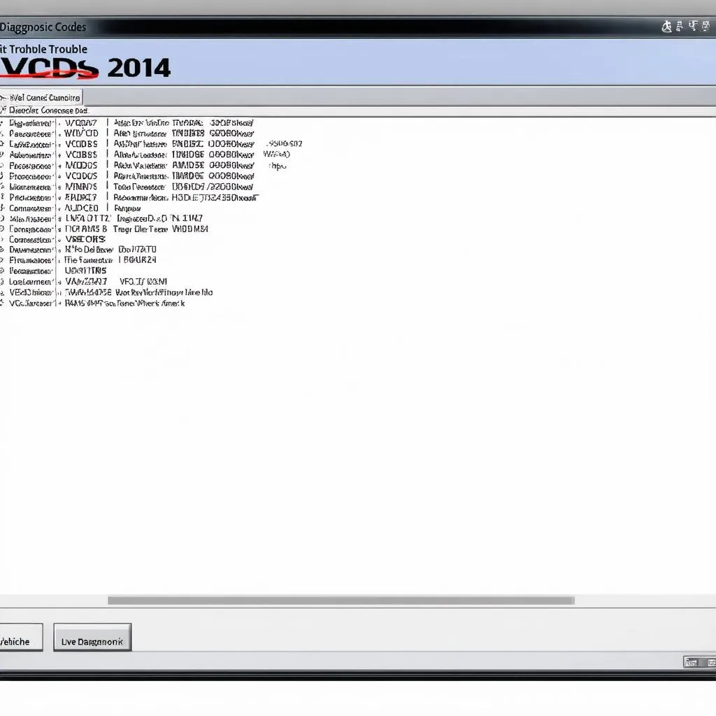 VCDS 2014 Software Interface