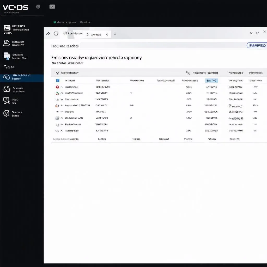 VCDS Readiness Screen