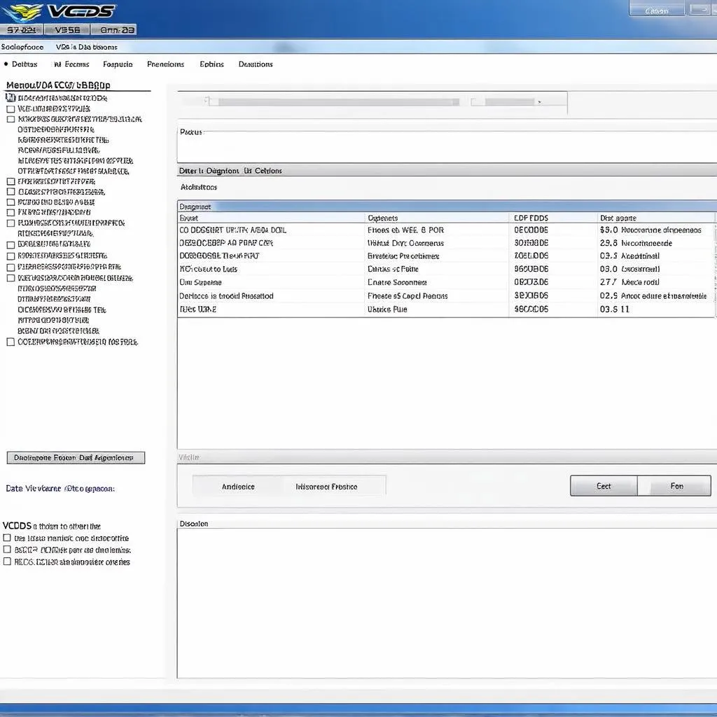 VCDS Software Screenshot