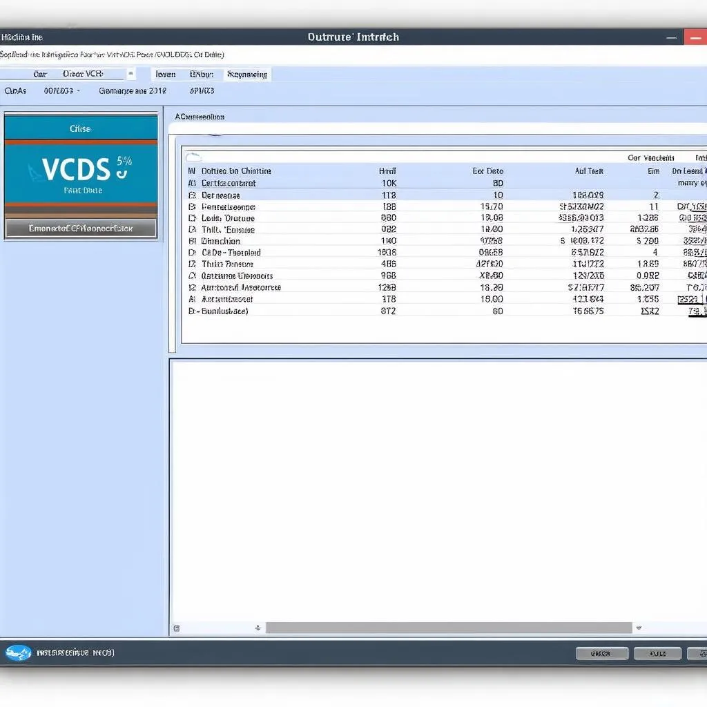 VCDS Software Dashboard