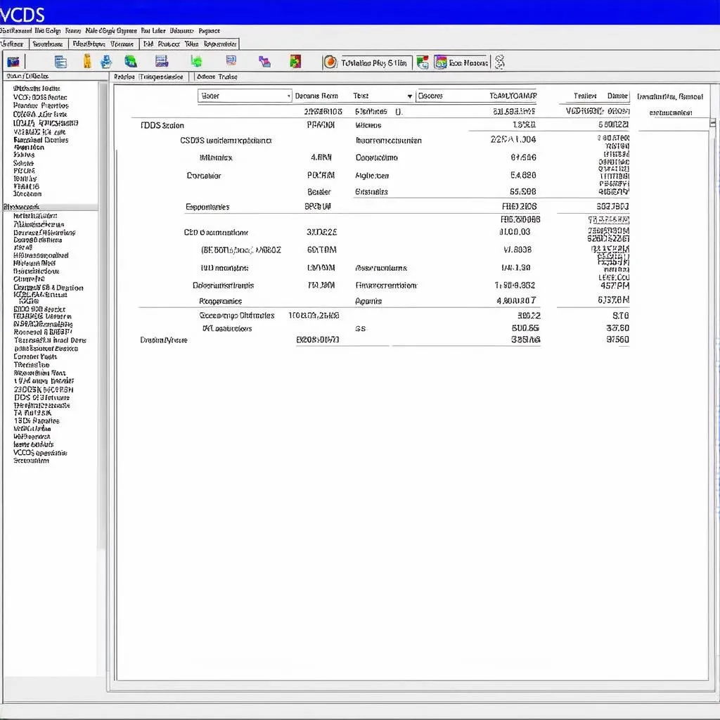 VCDS Software Interface