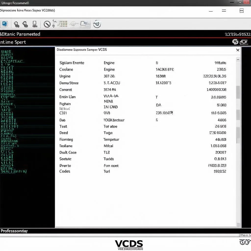 VCDS Software Screenshot