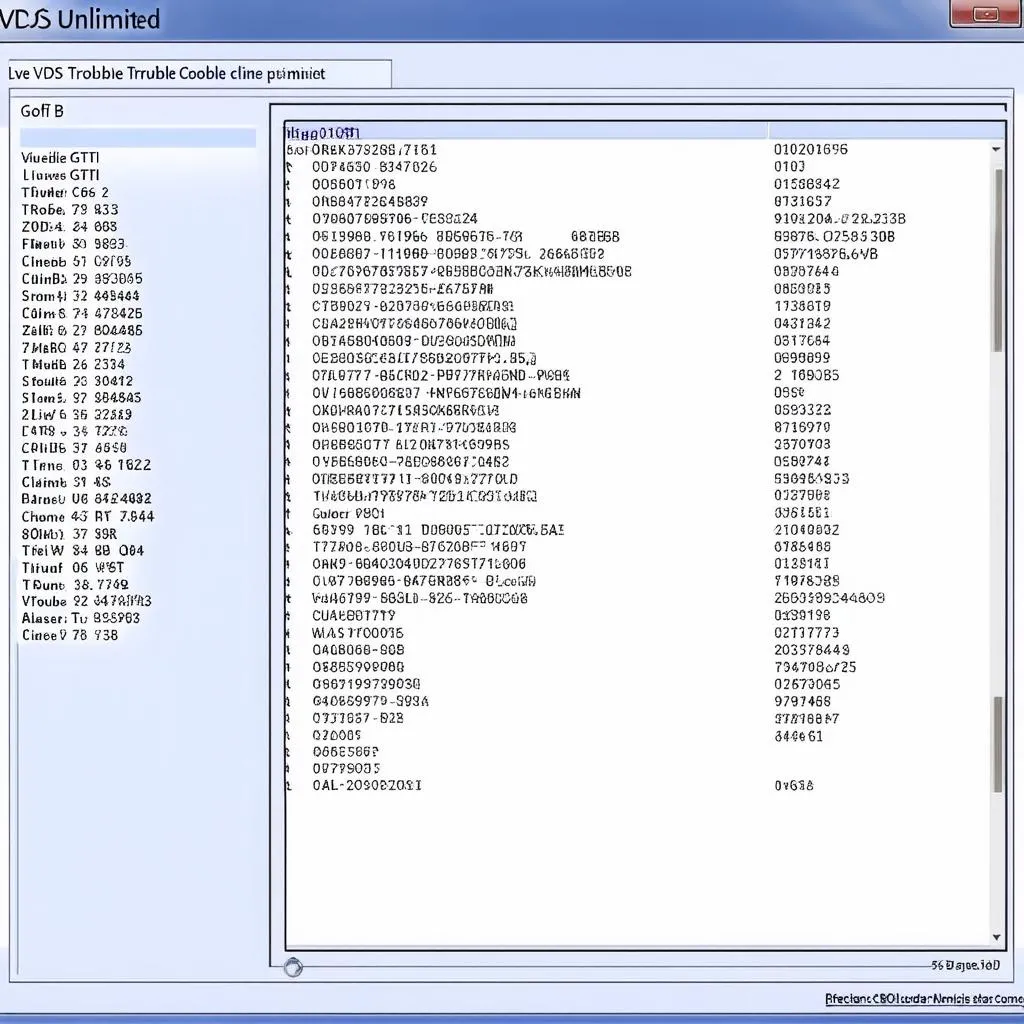 VCDS Unlimited Software Interface