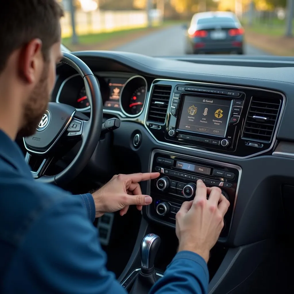 Repairing VW Car Radio Bluetooth