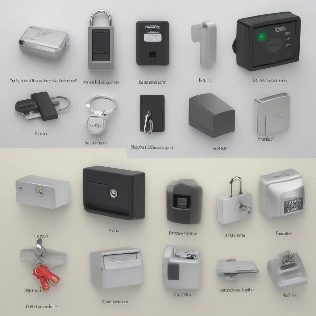 Different types of Walmart anti-theft devices