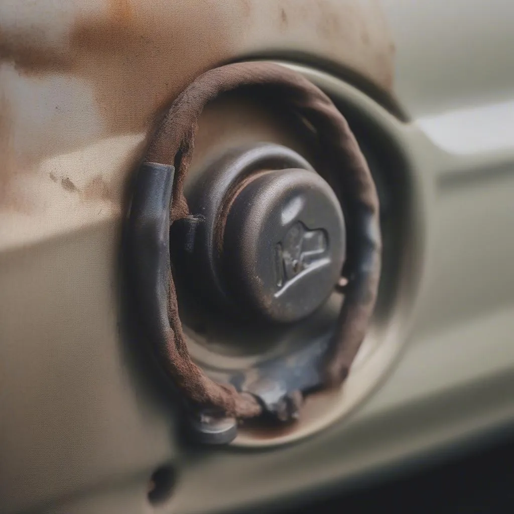 Worn-Out Mercedes Door Handle Parts