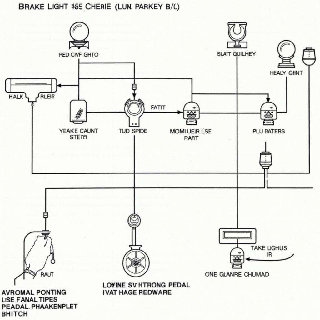 1955 Chevy Brake Light Warning Switch Wiring Diagram