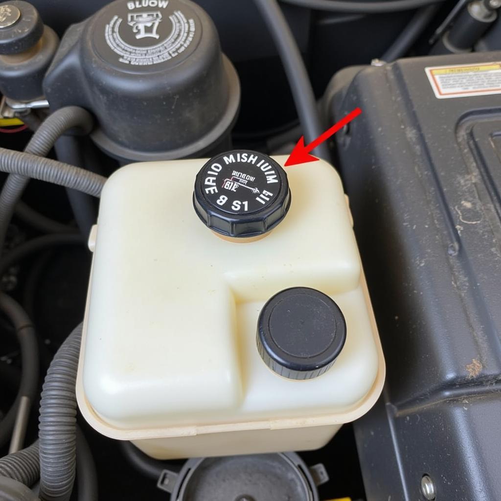 1992 Chevy Blazer Brake Fluid Reservoir Check