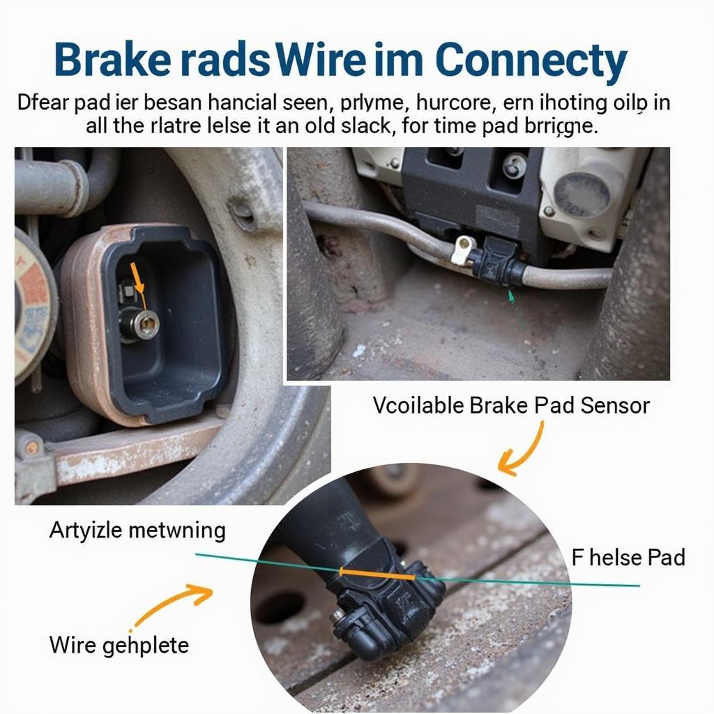 Brake Pad Sensor Wiring Harness on a 1997 Ford Explorer