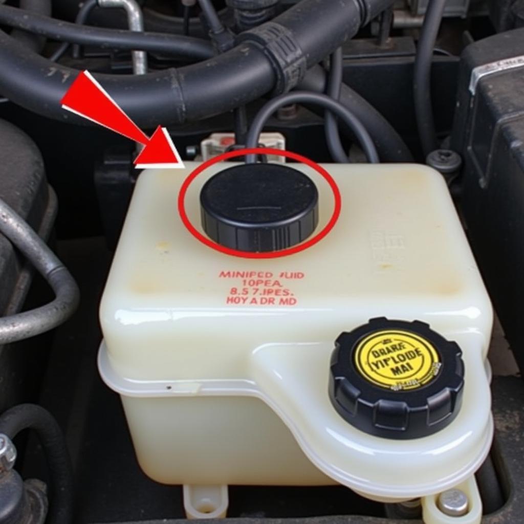 Brake Fluid Reservoir Location