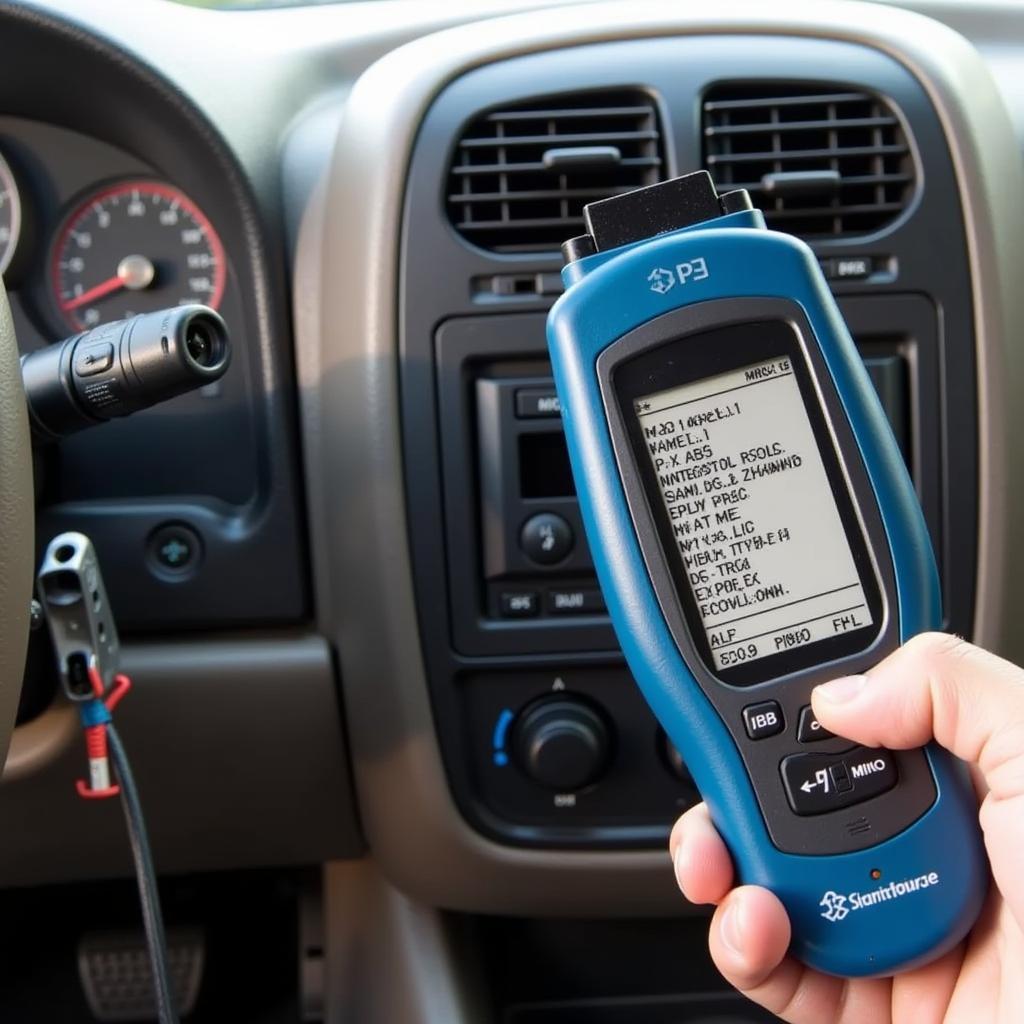 Using an OBD-II Scanner on a 2002 Dodge Durango