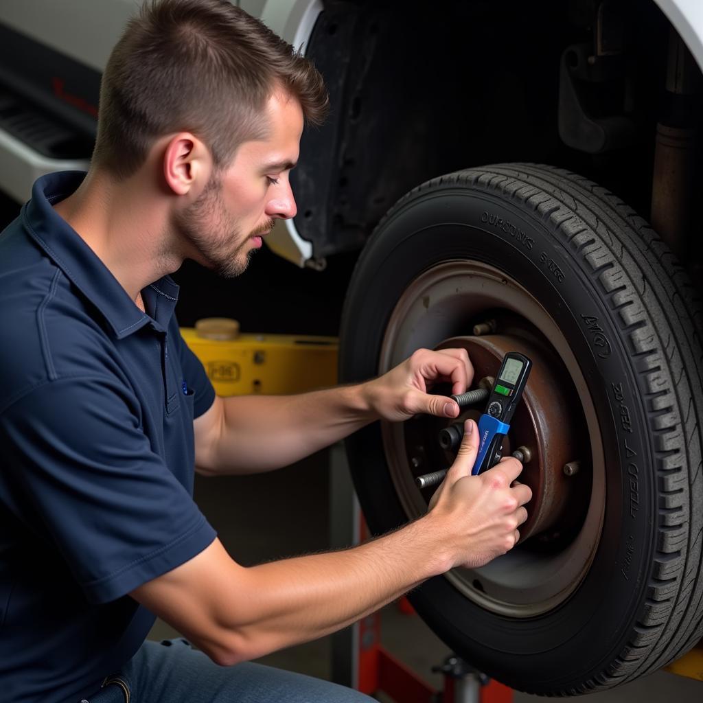 Brake Pad Inspection