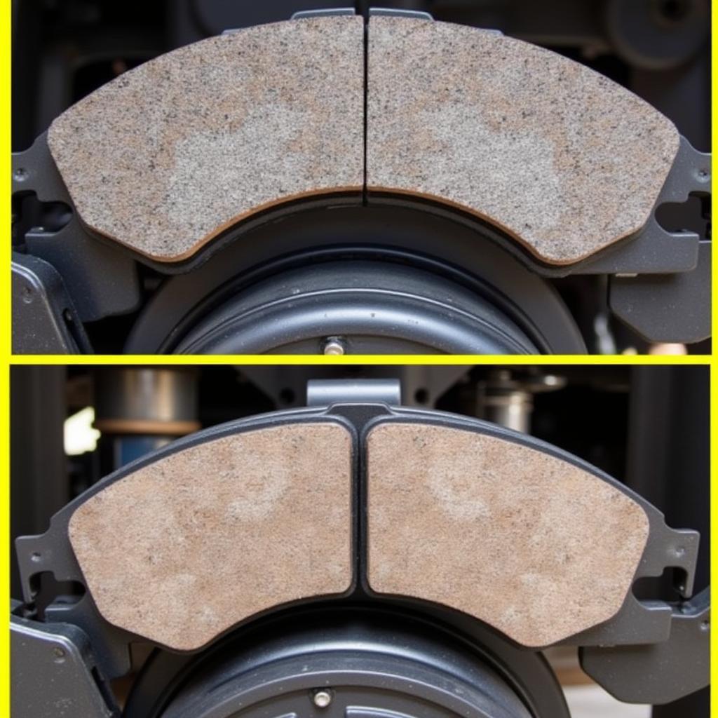 Inspecting Brake Pads on a 2002 GMC 2500HD