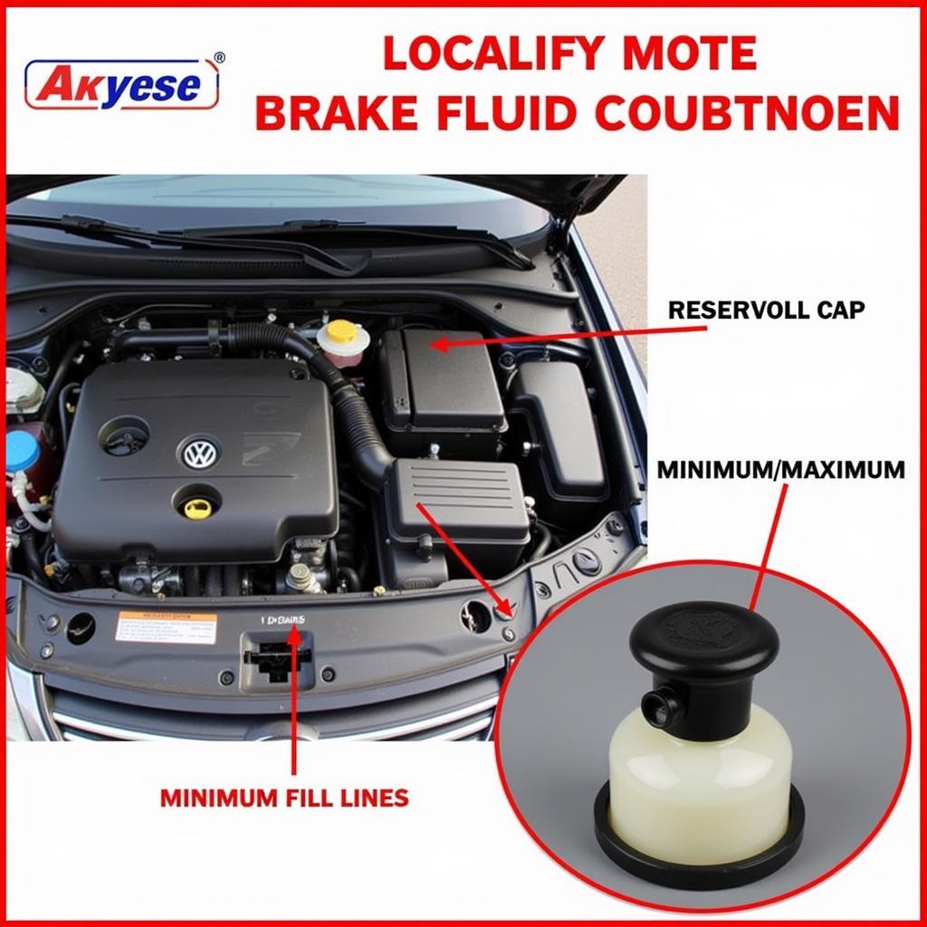 2002 Passat Brake Fluid Reservoir