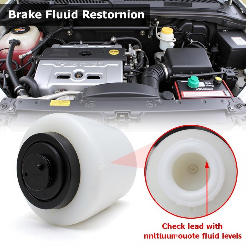 Checking Brake Fluid Reservoir in a 2004 Chevy Suburban