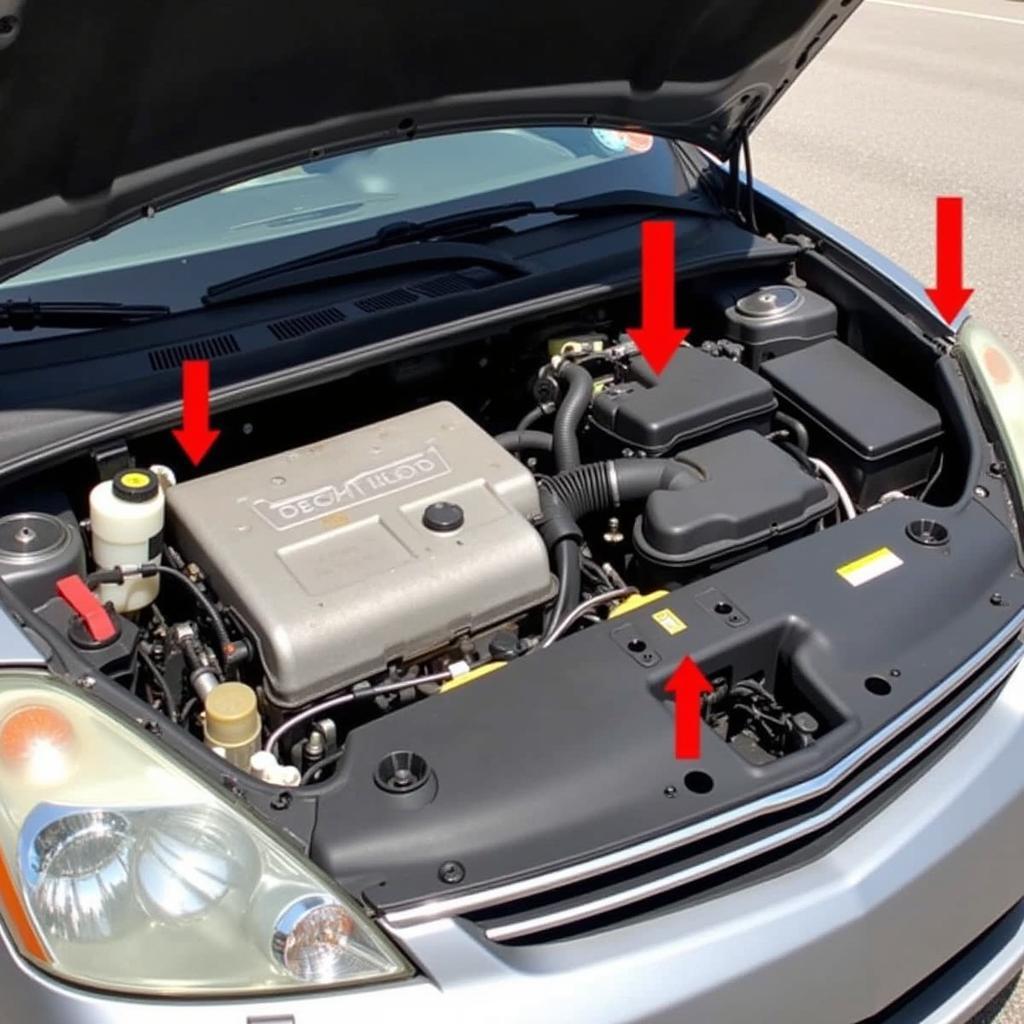 2005 Prius Brake Fluid Reservoir Location