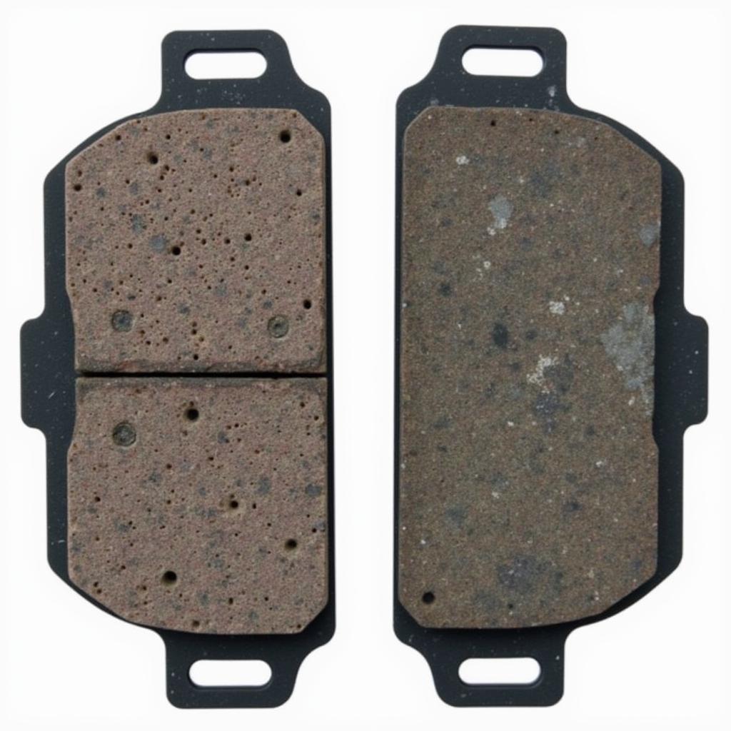 Worn Brake Pads