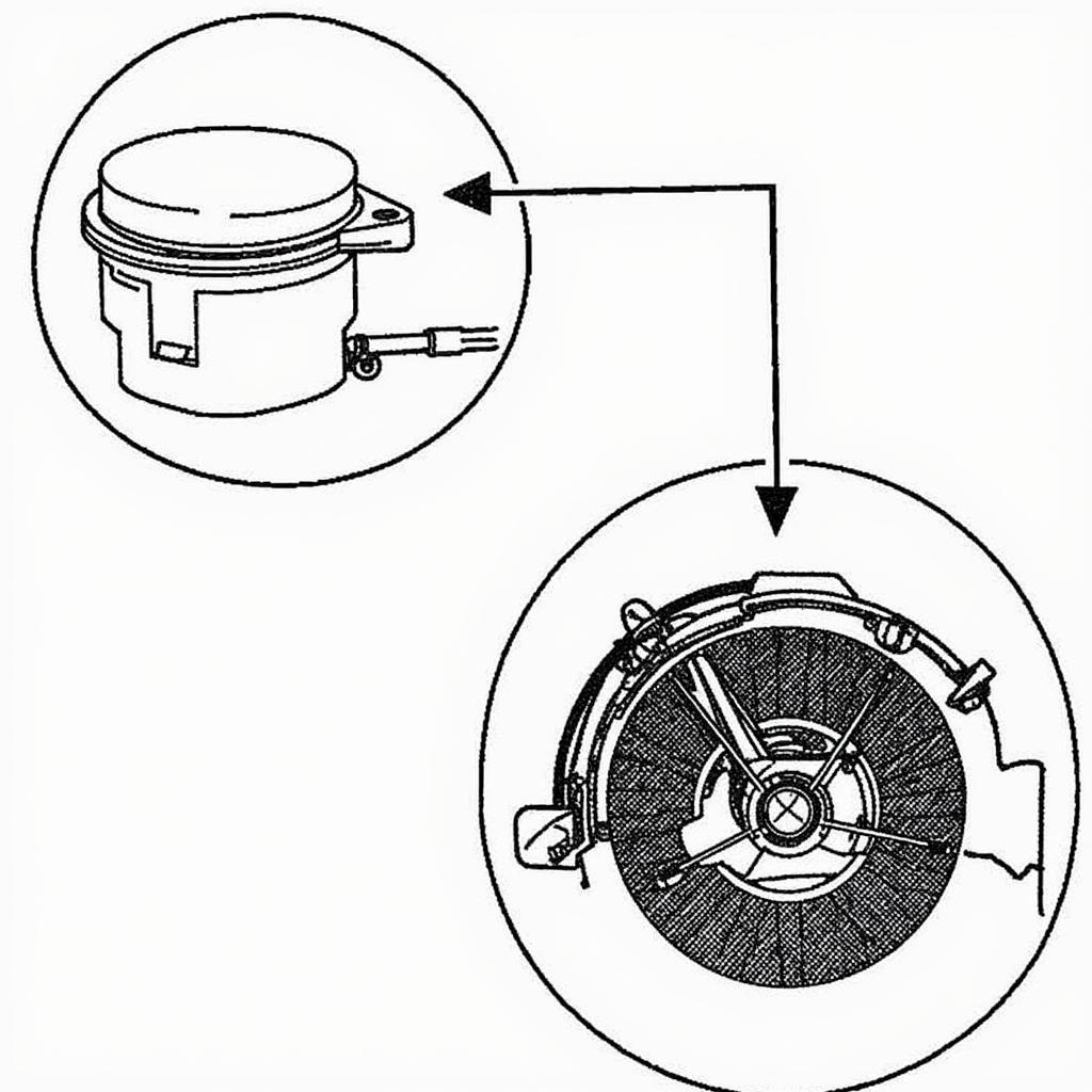 Checking brake fluid level in a 2006 VW Passat