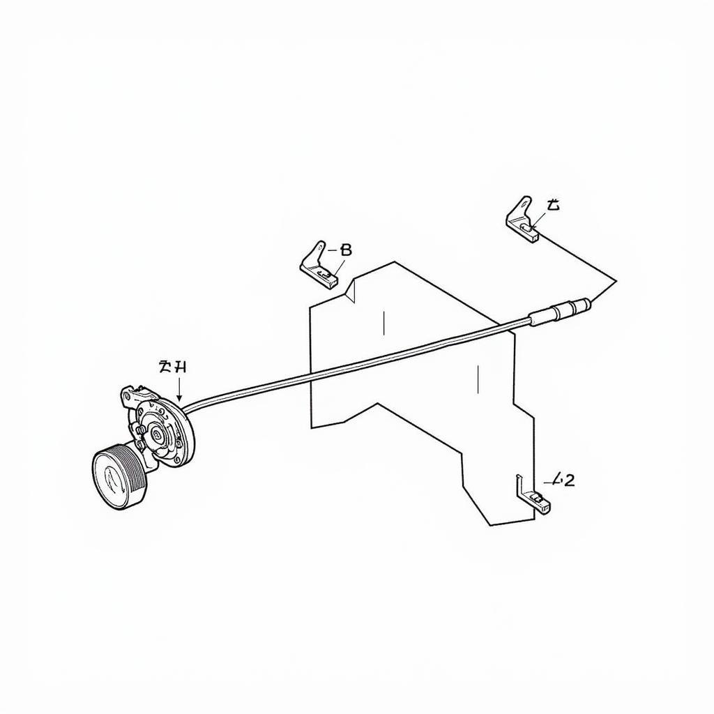 2007 Xterra ABS Sensor