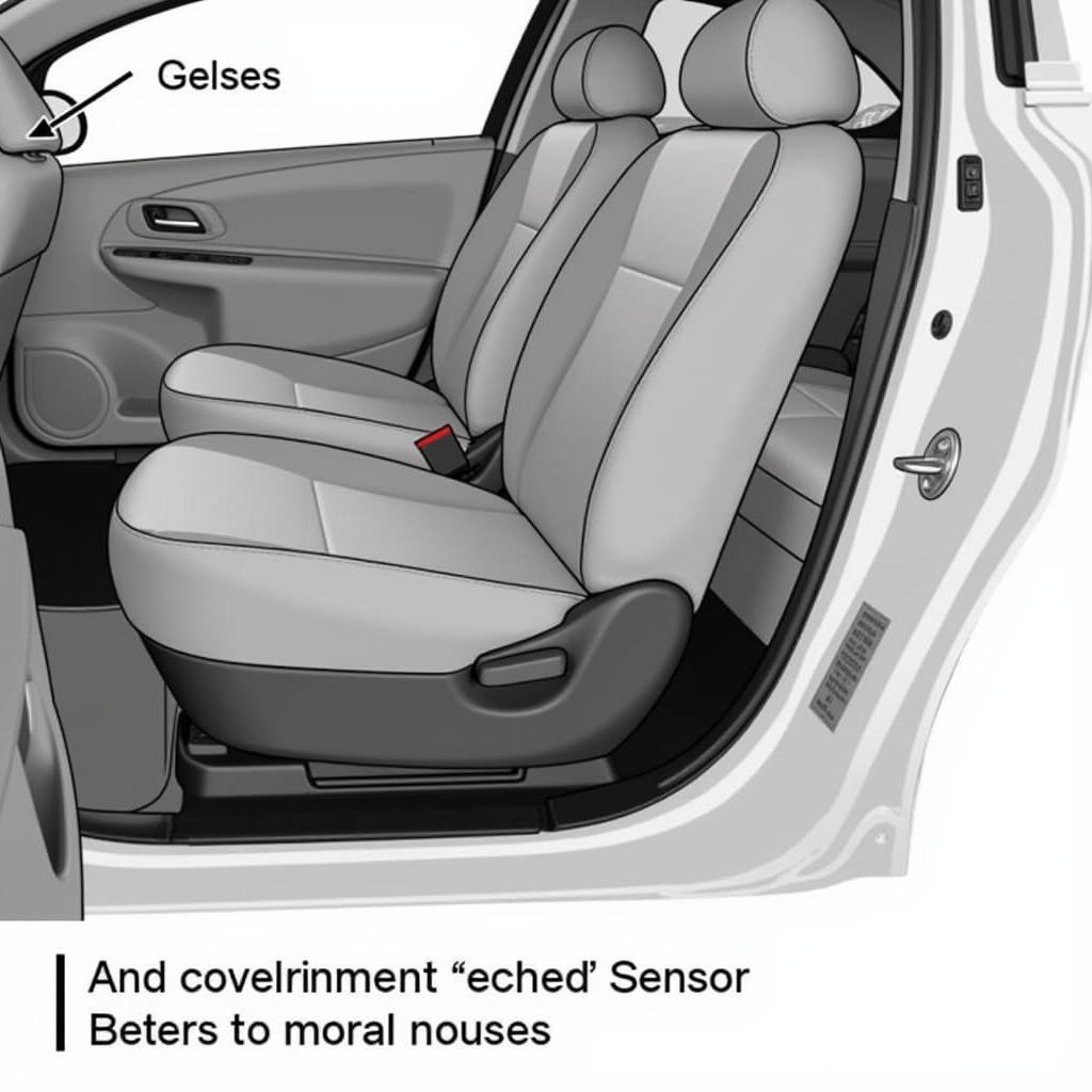 2008 Cobalt Passenger Seat Sensor