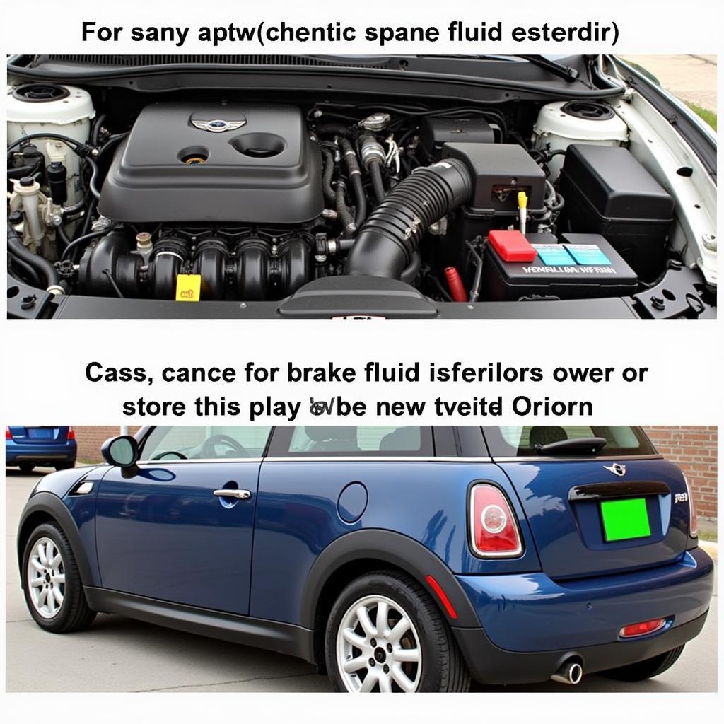 Checking the Brake Fluid Level in a 2009 Mini Cooper