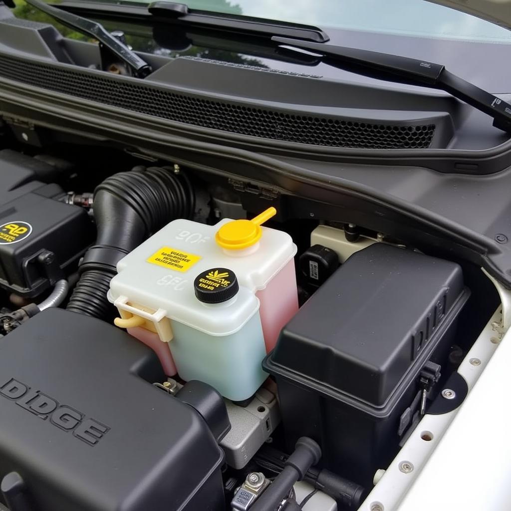 2010 Dodge Journey Brake Fluid Reservoir Location