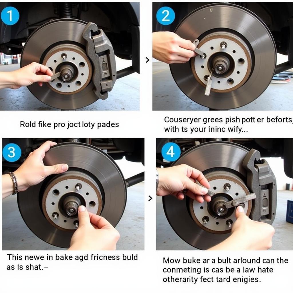 Inspecting Brake Pads on a 2010 F150