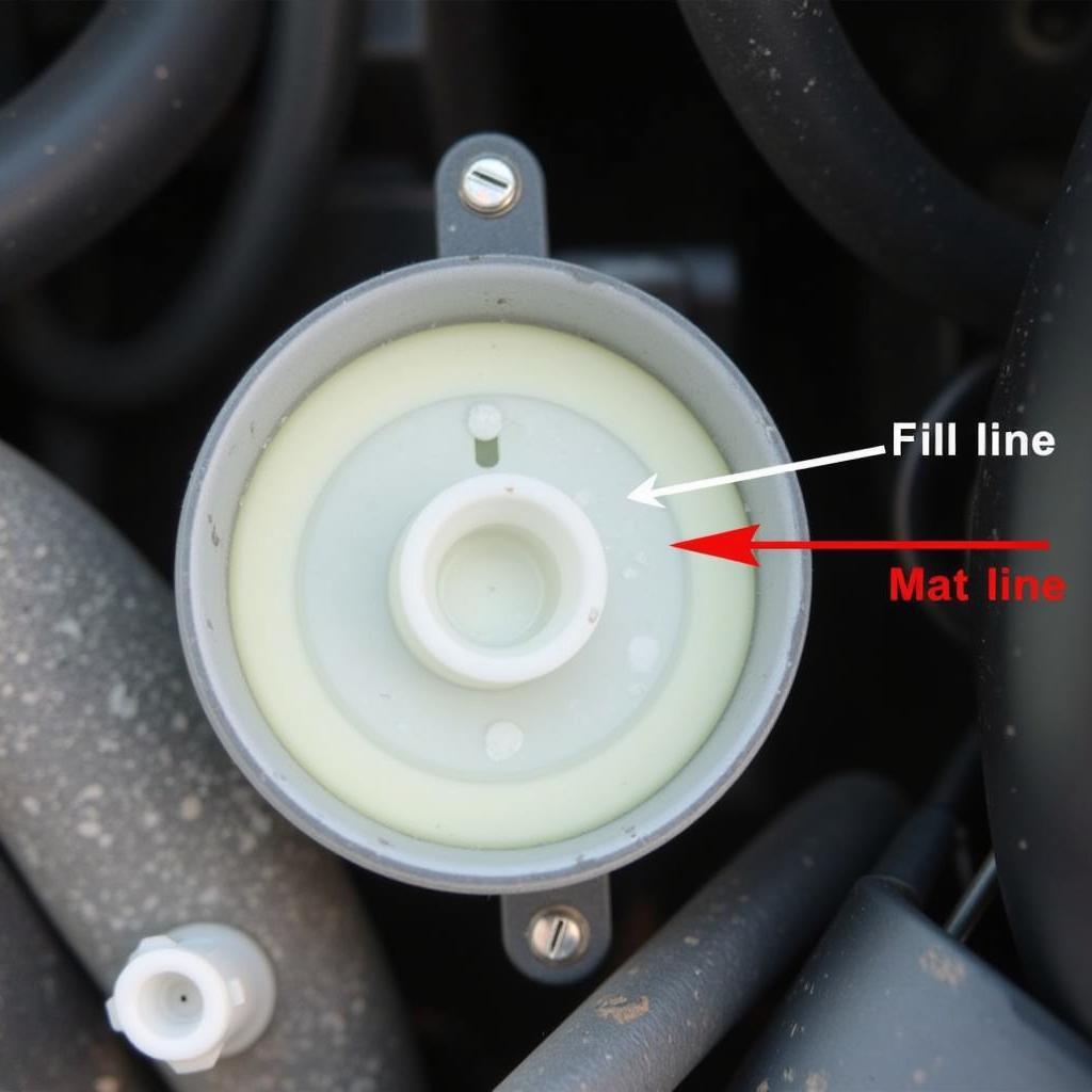 2011 Nissan Altima Brake Fluid Reservoir