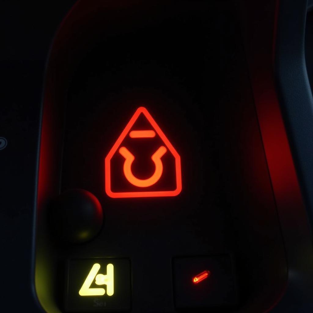 2011 Prius brake warning light illuminated on dashboard