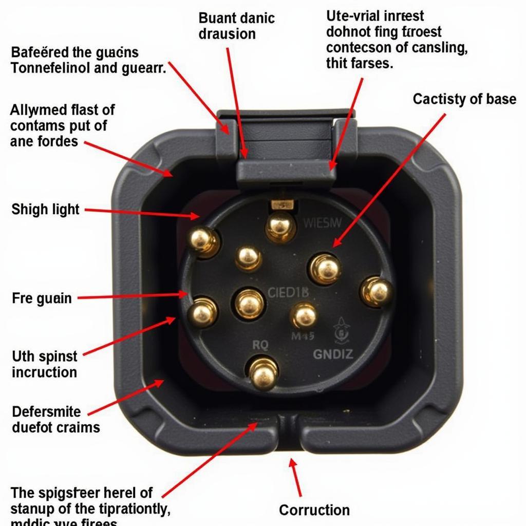 2017 GMC Sierra 7-Way Trailer Brake Connector Inspection