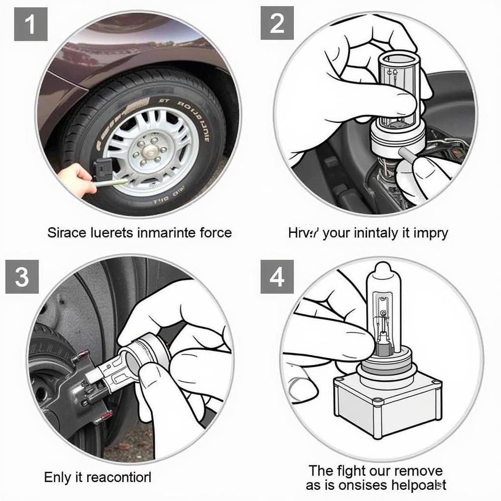 Replacing a Brake Light Bulb on a 1991 Honda Accord