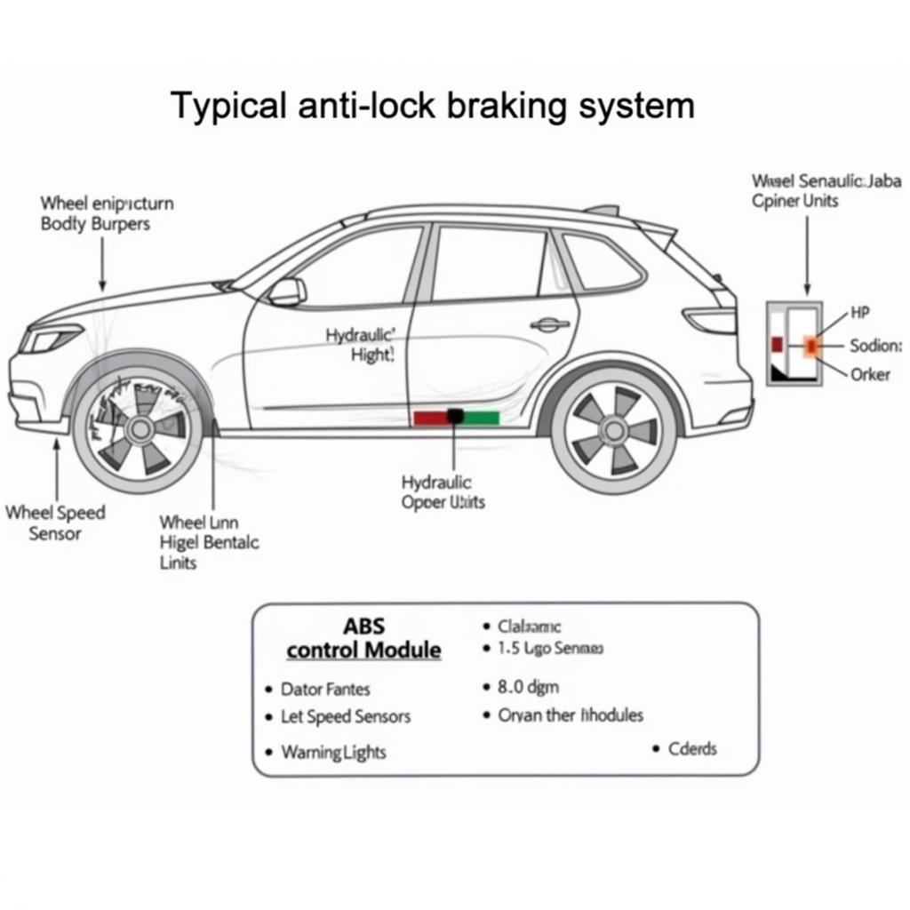 Car ABS System Components