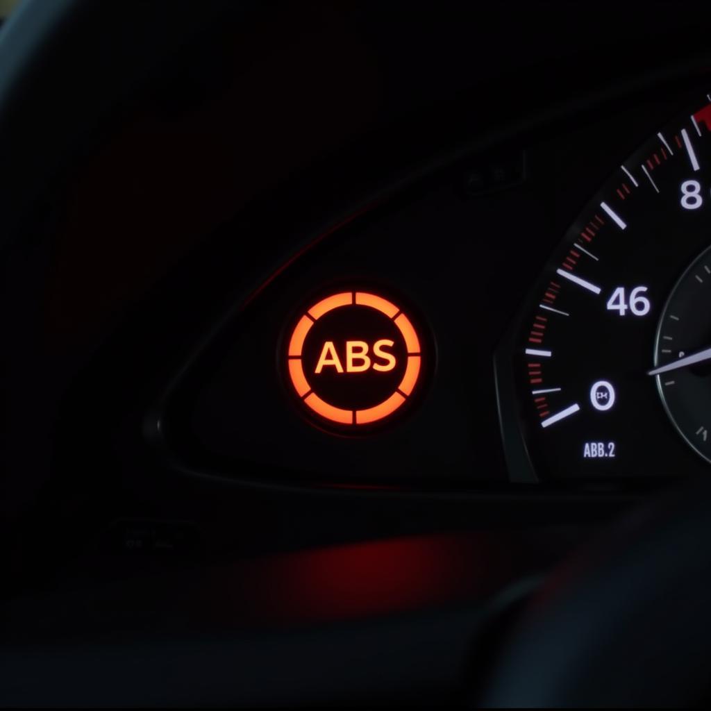 ABS Warning Light on Dashboard