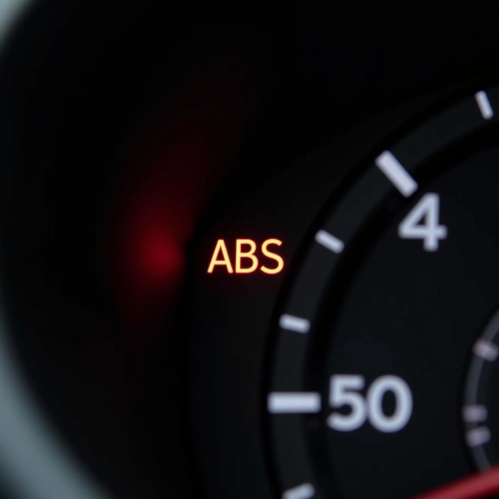 ABS Warning Light on Highlander Dashboard