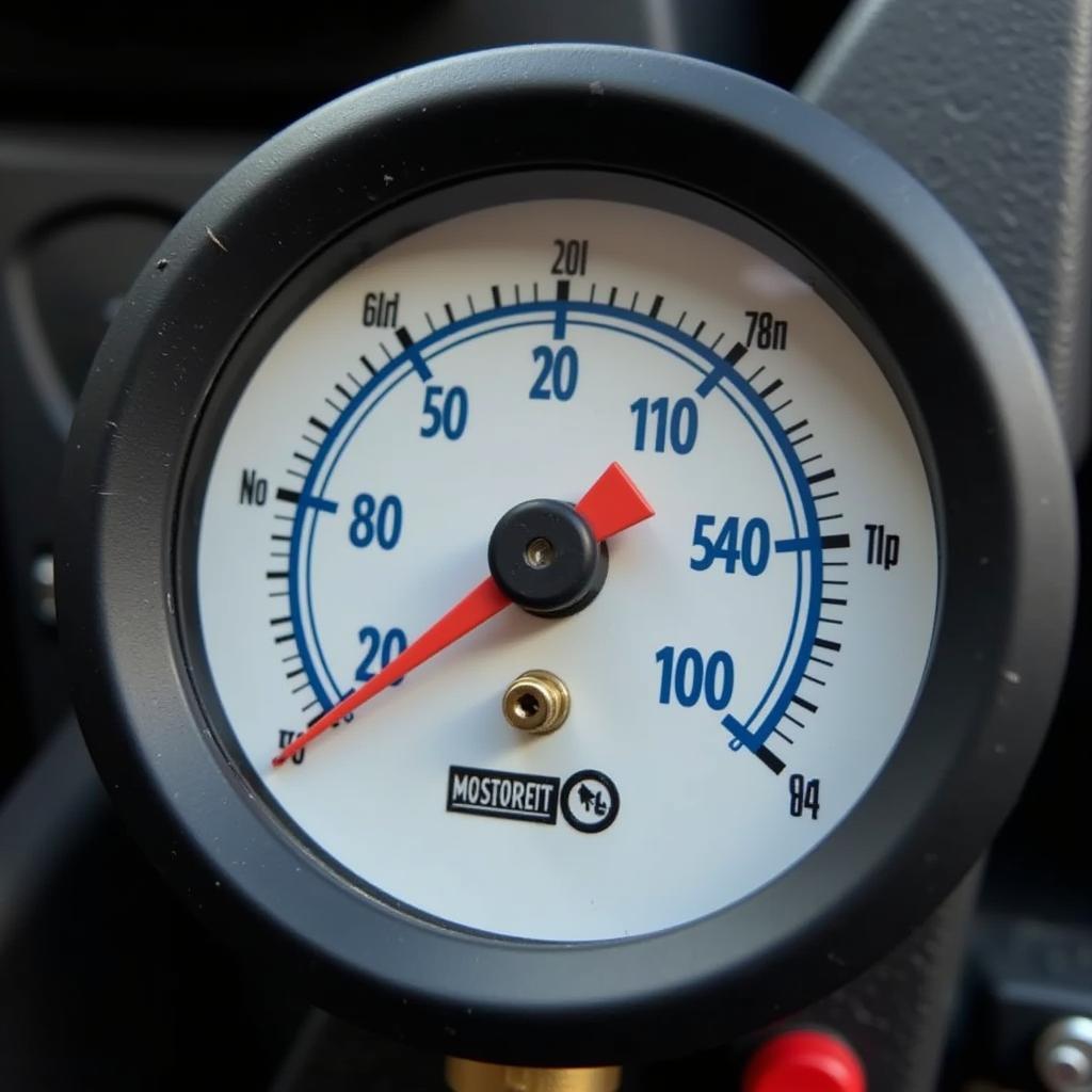 Air Brake Pressure Gauge Reading