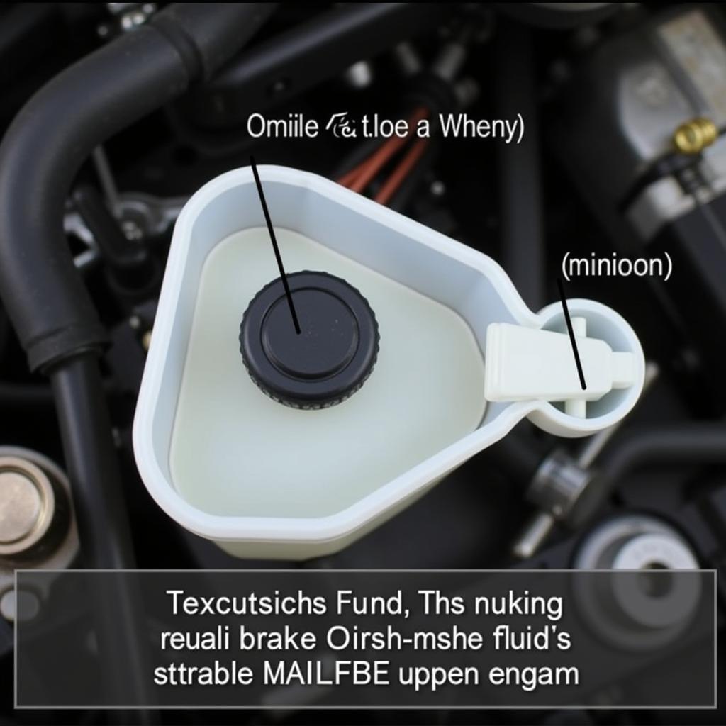 Alpine Brake Fluid Reservoir