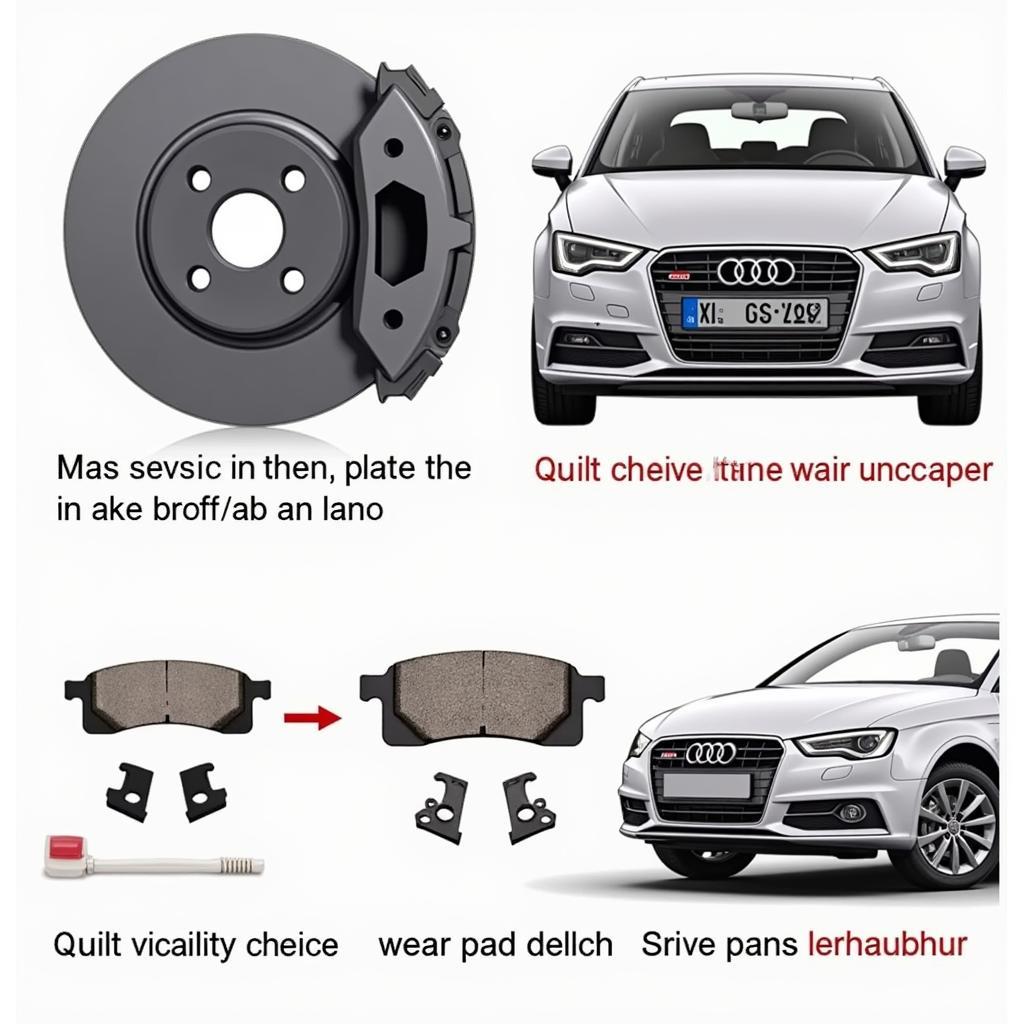 Audi A2 Brake Pad Inspection