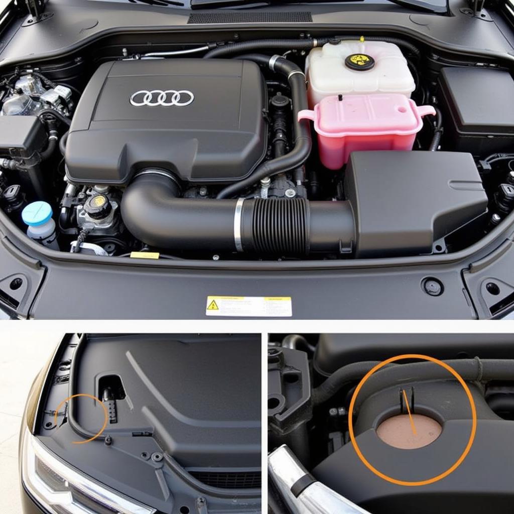 Checking Brake Fluid Level in an Audi A3 8P